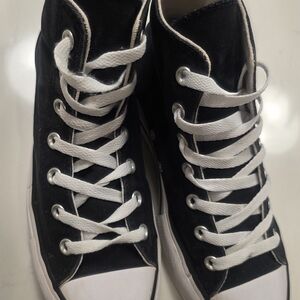 Converse Chuck Taylor All Star Lift High-Top Sneakers in black W 8 Chunky Sole